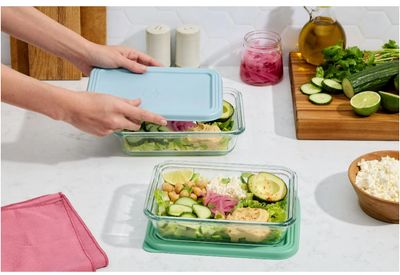 Containers 4.5 cup 4pc meal Prep set