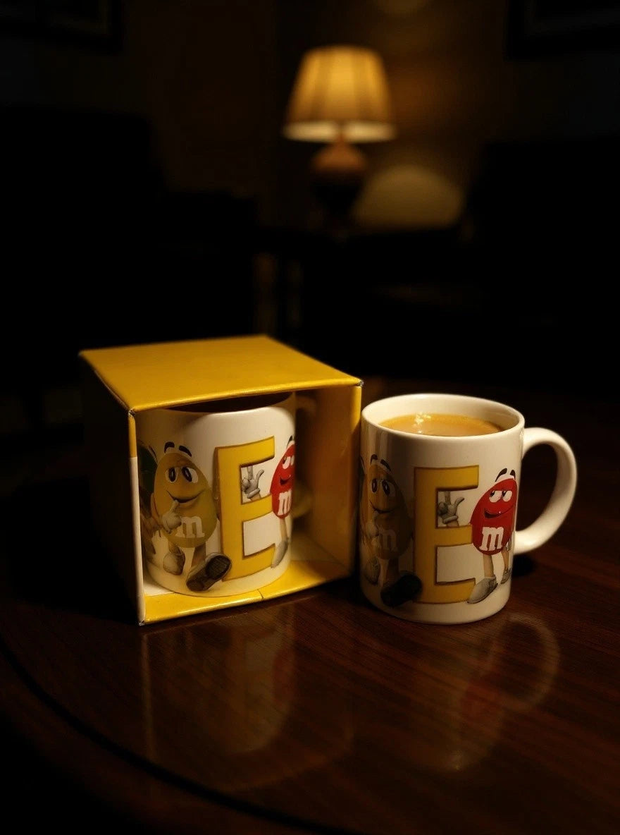 Beautiful Coffee Mug M&M Ceramic Coffee Cup Will Give You Joy.