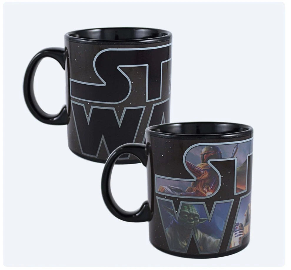 The Star Wars hot coffee color-change mug