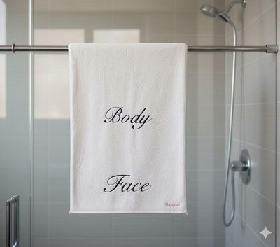 Wrap yourself in spa-level softness and elegance with our Luxury Egyptian Cotton Towel — embroidered for a refined look, ultra-absorbent for daily use. 30 in x 54 in (76.2 cm x 137.2 cm)